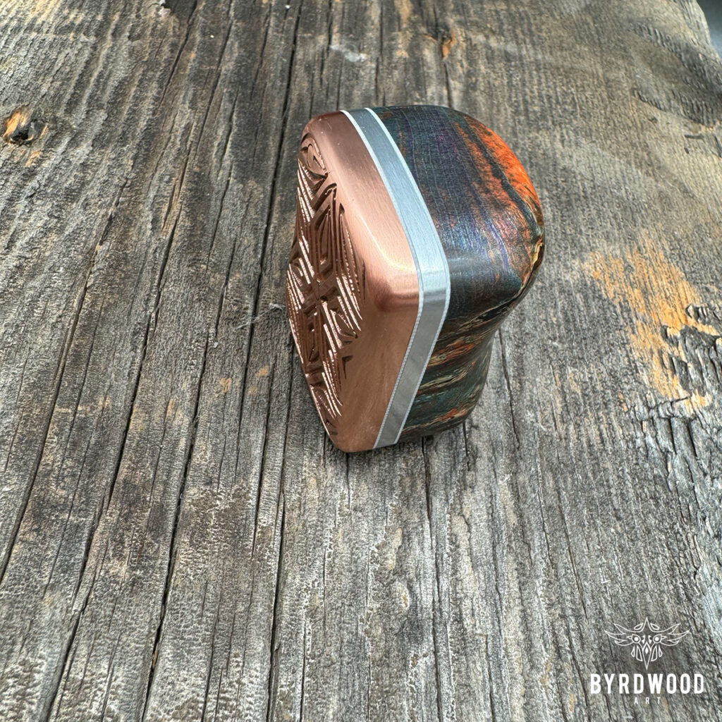 BYRDWOOD No Worries Stone Etched Copper GROKKO 432 Collab